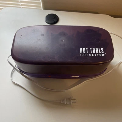 Hot Tools турмалин Hot сеттер флокированные бигуди 20 шт. с зажимами HTS1403 работает - Изображение 1 из 4