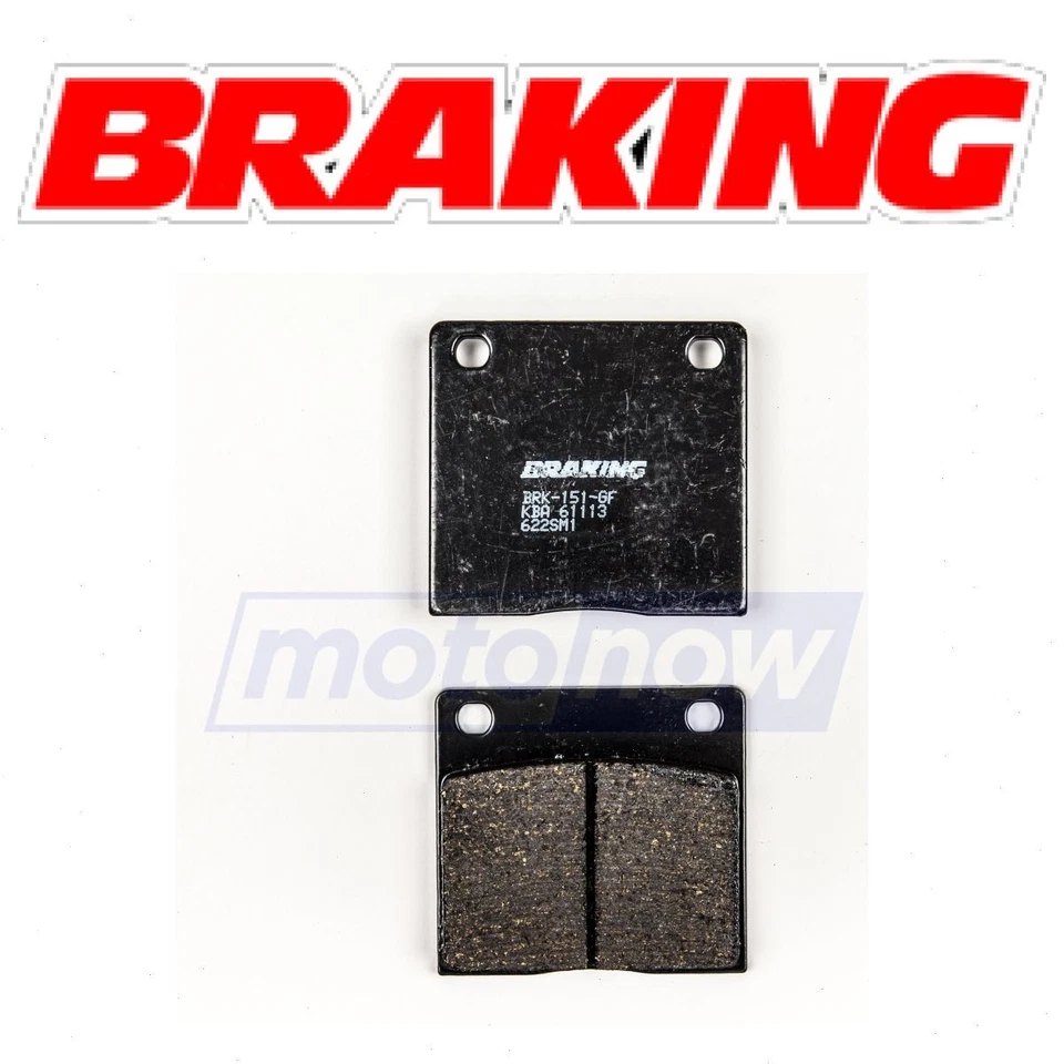 Braking Rear SM1 Semi Metallic Pads for 1978-1980 Kawasaki KZ1000D Z1R - ue Foto 1 de 4