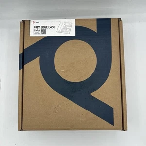 Poly Edge E450 IP Phone Wifi Bluetooth Dual Color Displays 2200-87030-025 - Picture 1 of 4