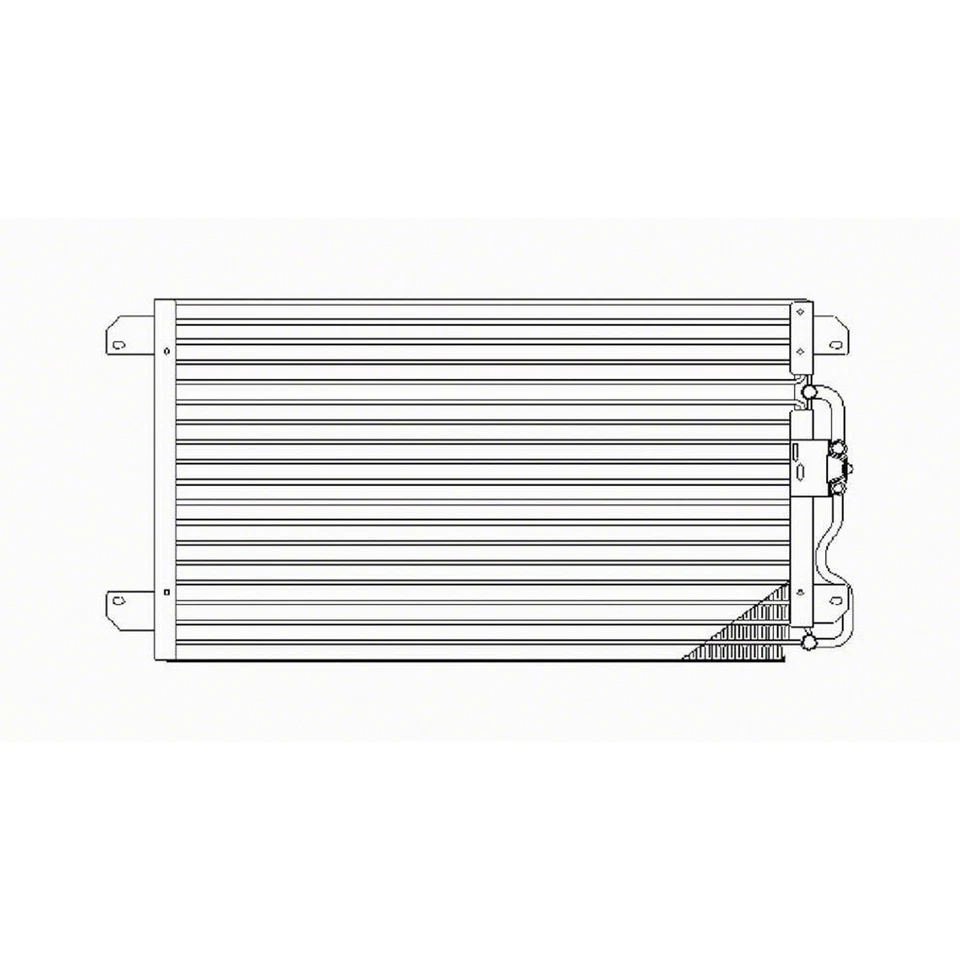 Nuevo condensador de aire acondicionado convertible Chrysler Sebring 1996-2000 Foto 1 de 1
