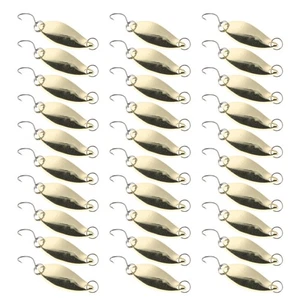  30 Pezzi Paillettes Bocca di Cavallo Bionico Cucchiaio da Colata Esche Ricambi Pesca Forniture - Foto 1 di 12