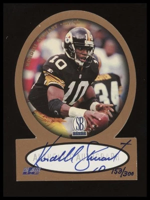 Kordell Stewart 1997 Pro Line DC III #NNO Autographs Pittsburgh Steelers - Image 1 of 2