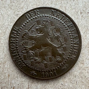 Niederlande, Cent, 1901, KM#131 - Bild 1 von 2