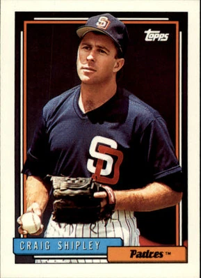 1992 Topps #308 Craig Shipley - NM - Image 1 of 2