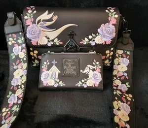 Disney Nightmare Before Christmas Zero Loungefly Bag & Wallet - Picture 1 of 6