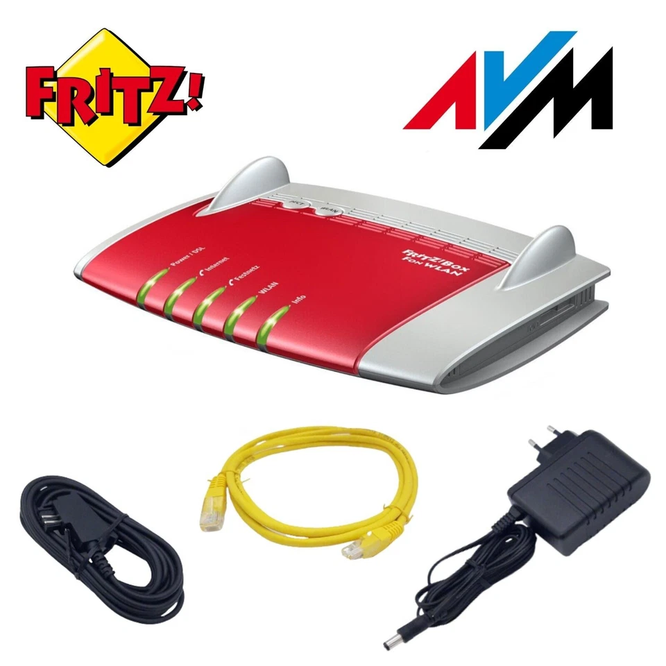 AVM FRITZ!Box 7360 WLAN ADSL/VDSL Modem-Router Analog Deutsche Version - Bild 1 von 1