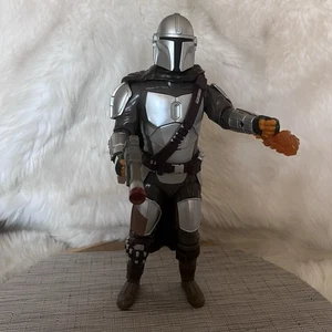 Star Wars The Mandalorian Talking Action Figure 14” Inch Disney Working - Picture 1 of 9
