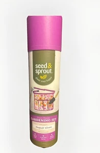 Seed & Sprout 3-Piece Gardening Gift Set with - Apron, Hand Rake & Hand Shovel - Picture 1 of 5