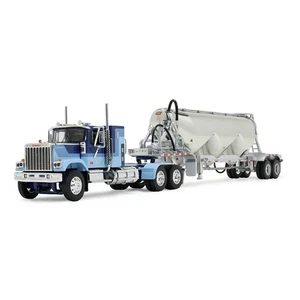 1/64 DCP GMC General 34" flattop sleeper with Heil 3-bay Pneumatic Tanker - Picture 1 of 1