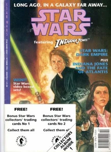 WoW! Star Wars Featuring Indiana Jones #1 / Star Wars: Dark Empire! Free Cards - Picture 1 of 1
