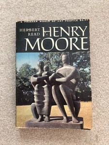 Henry Moore by Herbert Read FREE SHIPPING - Picture 1 of 4