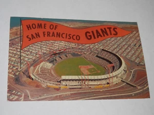 SAN FRANCISO CA - POSTAL RARA - CANDELABRO GIGANTES DE SAN FRANCISCO - BÉISBOL - Imagen 1 de 2