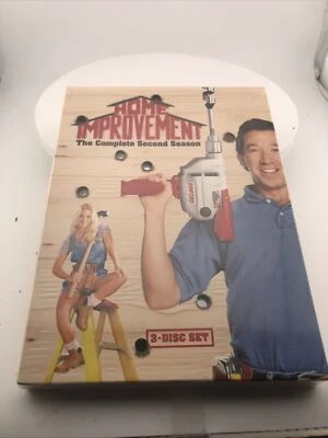 Home Improvement - The Complete Second Season (DVD, 2005, 3-Disc Set) New Sealed - Image 1 of 4