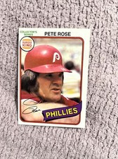 1980 Topps Burger King Pitch Hit and Run #21 Pete Rose Philadelphia Phillies