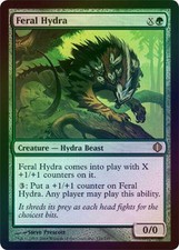 Feral Hydra - Foil Light Played MTG Shards of Alara Magic 2B3