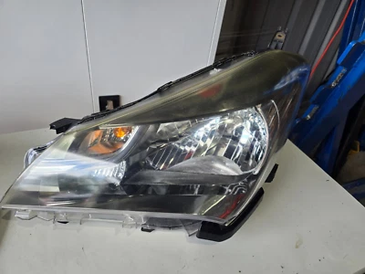 Used Toyota Yaris Hatchback 2012-2014 Head Light Lamp Left Hand Side - image 1 of 4