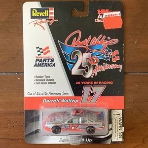 1997 REVELL Darrell Waltrip #17 Parts America Silver Monte Carlo 1:64 NASCAR - Picture 1 of 3