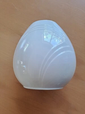 Kaiser Bauchvase aus der Mid-Century-Ära - 17cm hoch - weiss - glasiert - Bild 1 von 4