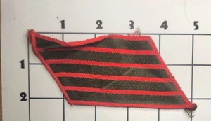 US NAVY 20 YEARS SEVICE Patch WOVEN Vintage Stripes Red Field Military Sew On - Picture 1 of 2