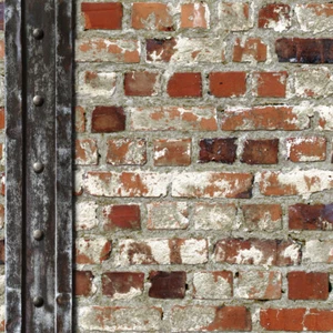 Papel pintado Muriva LOFT LADRILLO con HAZ multi rojo gris metal RÚSTICO 102540 - Imagen 1 de 4