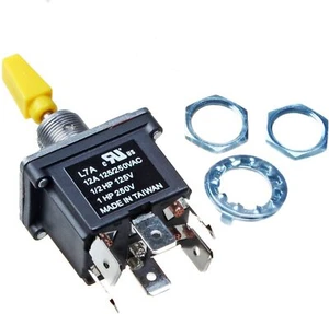 Toggle Switch 32NT3917C08 32NT391-7-C08 for Honeywell (ON)-OFF-(ON) 8906K474 - Picture 1 of 4