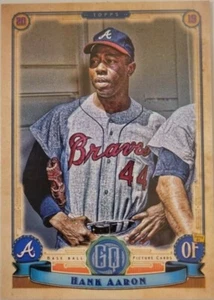 Topps Gypsy Queen SP Legend #311 2019 Hank Aaron Braves - Imagen 1 de 1