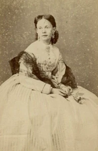 CDV Photo Comtesse de Girgenti, Princesse des Asturies, General Infanta Isabel - Picture 1 of 8