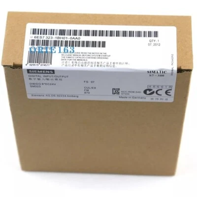 6ES7 323-1BH01-0AA0 SIEMENS Brand New Box Fast delivery SM323 6ES7323-1BH01-0AA0 - Image 1 of 4
