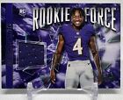 2023 PANINI ABSOLUTE FOOTBALL ZAY FLOWERS ROOKIE FORCE RELIC INSERT ROOKIE CARD. rookie card picture