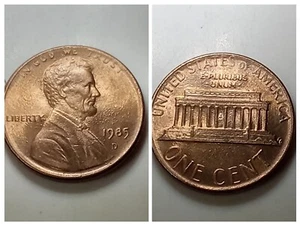 1985 P ** BROADSTRUCK  **LINCOLN CENT ***NICE ***FREE SHIPPING*** X2806 - Picture 1 of 22