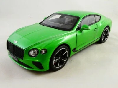 Norev Bentley Continental GT Apple green 2018 1/18 182784 - Immagine 1 di 3
