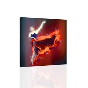Bailarina - ARTE DE PARED DE LONA o IMPRESIÓN - Imagen 1 de 2