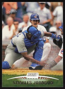 1999 Stadium Club #102 Charles Johnson     Los Angeles Dodgers Card