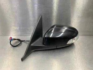 2007-2012 VOLVO S40 V50 FACELIFT LEFT WING MIRROR 30716302 MANUAL FOLD 452 BLACK - Picture 1 of 10