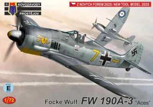 1/72 WW2 Fighter : Focke Wulf Fw-190A-3 "Aces"  [Germany] #0491 : KP MODEL - Bild 1 von 7