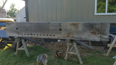 Losa de madera de granero de 1830 Foto 1 de 4