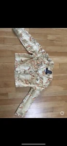 Vintage Baby Phat Girls Rhinestones & Logo Slim Fitted Jean Jacket 6 X - Picture 1 of 3