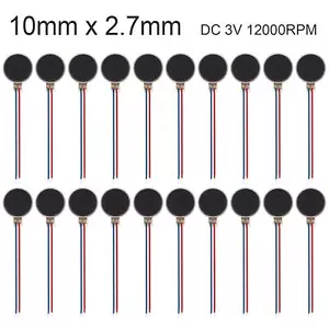 20pcs Mini Vibration Motor DC3V 12000RPM for Projects Electronic Device Repair - Picture 1 of 10
