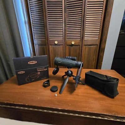 Sedpell 12×56 HD Monocular Telescope w/ Smartphone Adapter - High Power Optics - Image 1 of 4