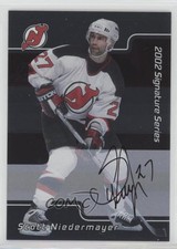2001-02 ITG Be A Player Signature Series Auto Scott Niedermayer #162 Auto HOF