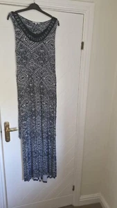 Maxi Dress Black White Size 14. By The Collection At Debenhams - Picture 1 of 3
