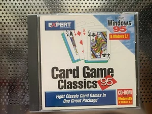 Card Game Classics (CD-ROM, 1995) 8 CARD GAMES IN 1 , EXPERT WINDOW 95 - Bild 1 von 3