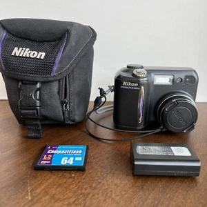 Nikon COOLPIX 885 Digital Camera Battery, Case, Card NO CHARGER - Picture 1 of 13