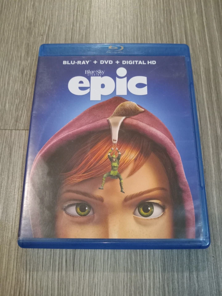 Epic Blu-Ray + DVD Blue Sky Pictures Kids Family Animation Cartoon - Image 1 of 1