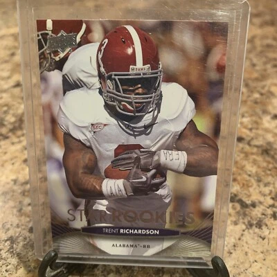 2012 Upper Deck Star Rookies Trent Richardson #144 Rookie RC - Image 1 of 2