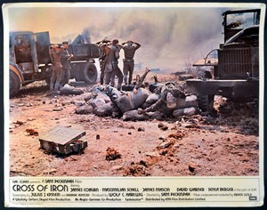 CROSS OF IRON 1977 Sam Peckinpah James Coburn, Maximilian Schell LOBBY CARD