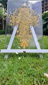 The Lords Prayer - Our Father, Prayer Set In Resin Plaque. - Picture 1 of 5