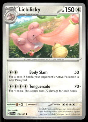 SV05: Temporal Forces #125/162 Lickilicky - Image 1 of 2