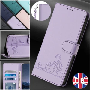 Leather Flip Case Wallet Cover For Motorola G85 G75 G84 G54 G34 G24 G04 Edge 50 - Picture 1 of 95