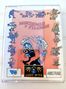MORTADELO Y FILEMON MAGIC BYTES RARE AMSTRAD CPC 464 472 664 6128 - Imagen 1 de 4